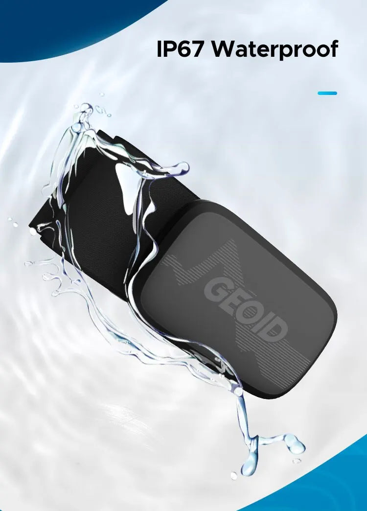 Heart Rate Monitor Fitness Equipment And Bluetooth Heart Rate Sensor with Chest Strap Tracking LED Light