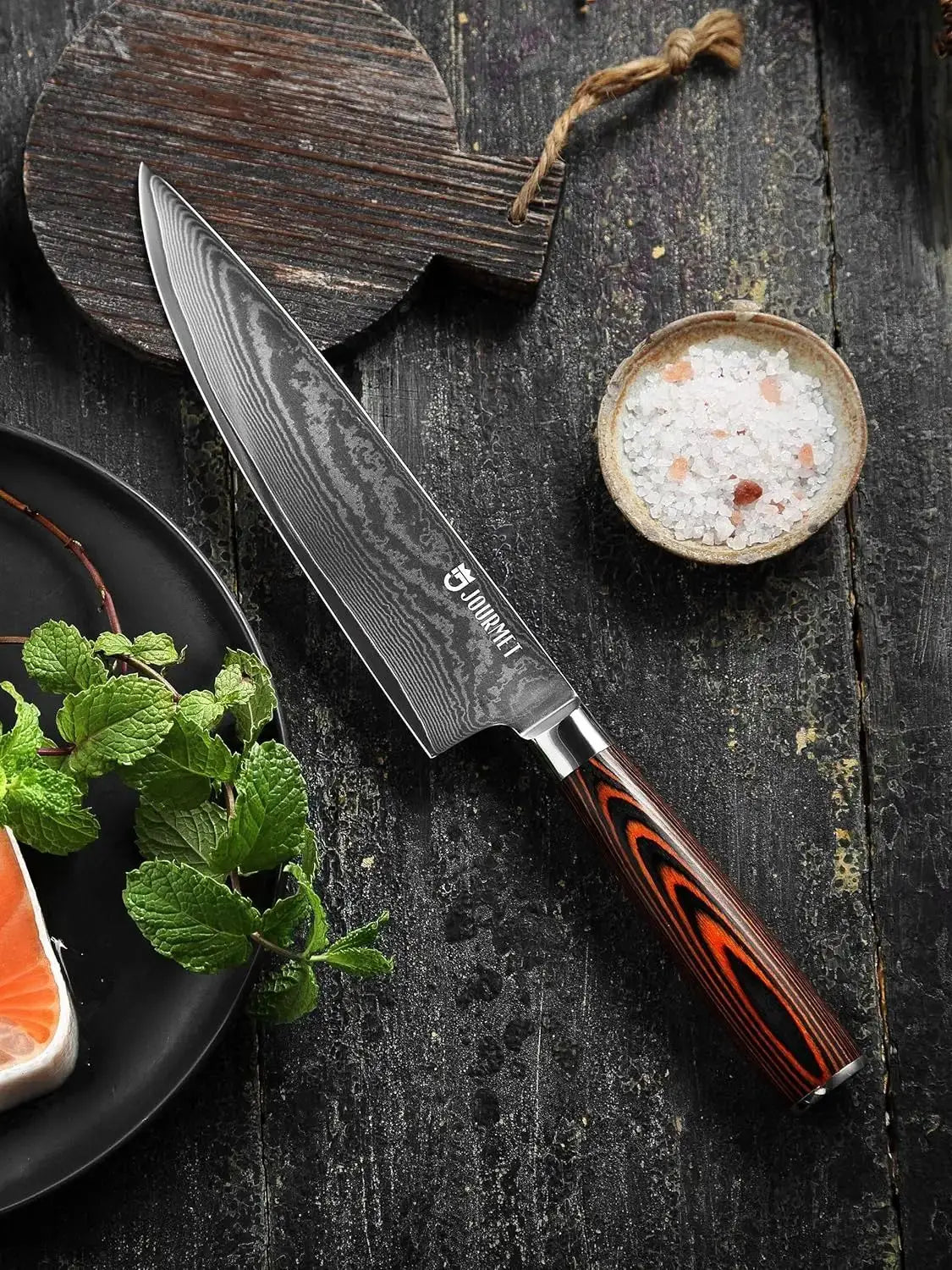 8 inch High Quality Chef Knife With Wood Handle